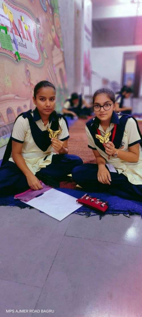 Inter house bookmark making competition